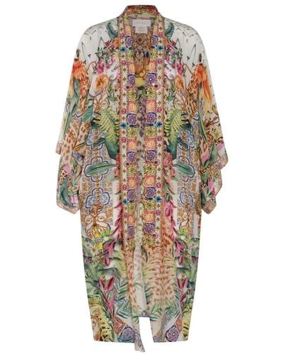 Camilla Multicolour Silk Maxi Dress