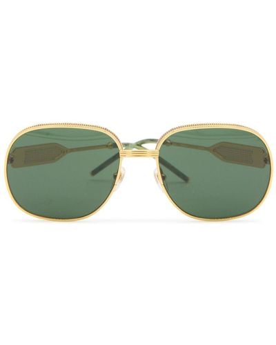 Casablancabrand Gold-tone Sunglasses - Green