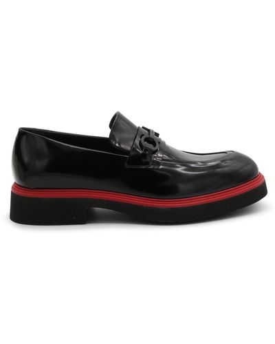 Black and Red Loafers for Men | Lyst