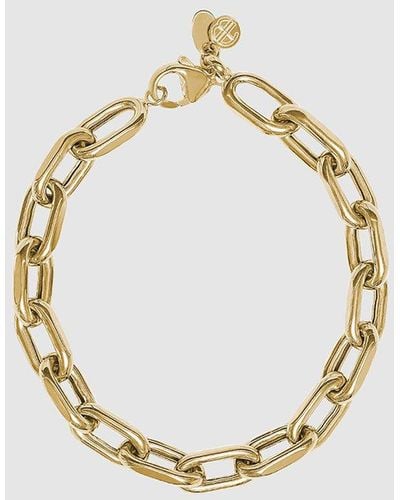Anine Bing Link Bracelet - Metallic