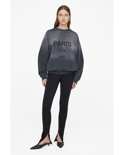Anine Bing Jaci Sweatshirt Myth Paris - Multicolor