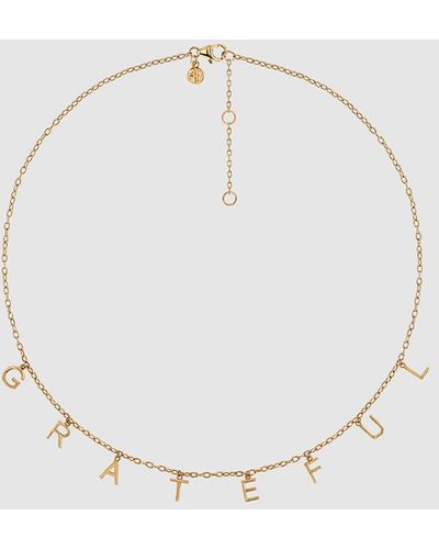 Anine Bing Grateful Choker - White