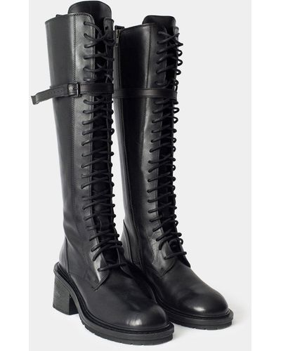 Ann Demeulemeester High Boots - Black