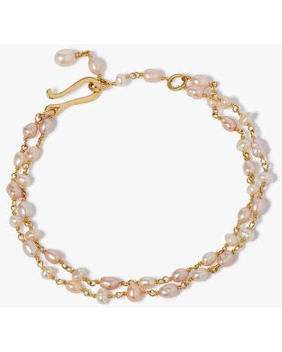 Annoushka Seed Pearl Bracelet Chain - Metallic