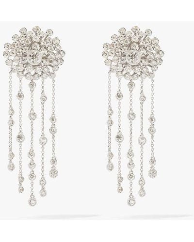 Annoushka Marguerite 18ct White Gold Diamond Earrings