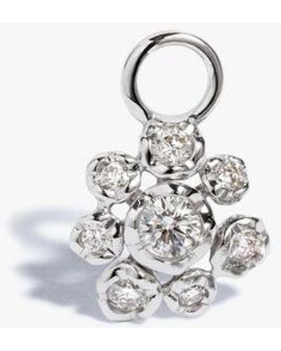 Annoushka Marguerite 18ct White Gold Diamond Earring Drop