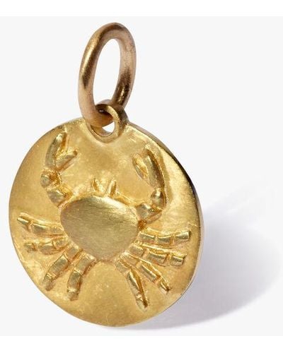 Annoushka Zodiac 18ct Yellow Gold Cancer Pendant - Metallic