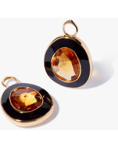 Annoushka 18ct Yellow Gold Citrine Sweetie Earring Drops - Black