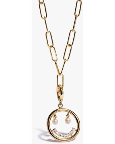 Annoushka 18ct Yellow Gold Happy Charm Necklace - Metallic