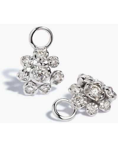 Annoushka Marguerite 18ct White Gold Diamond Large Earring Drops - Metallic