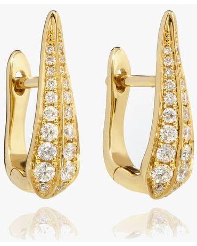 Annoushka Diamond Hoop Earrings - Metallic