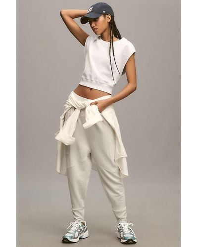 Daily Practice by Anthropologie Relaxed Joggers - Natural