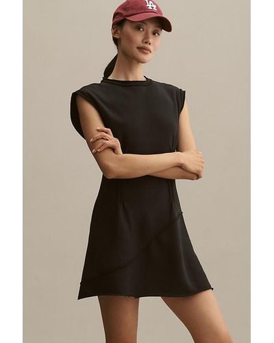 Daily Practice by Anthropologie Pintuck Mini Dress - Black