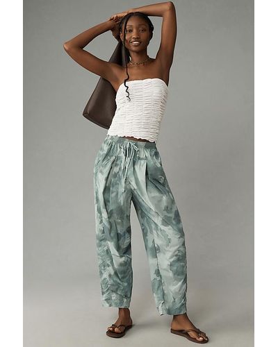 Daily Practice by Anthropologie Aerial Parachute Trousers - Grey