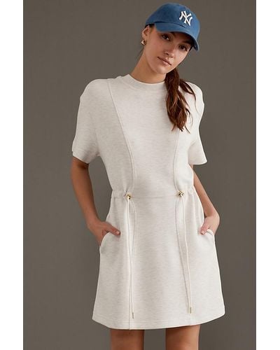 Varley Maple Short-sleeve T-shirt Dress - White