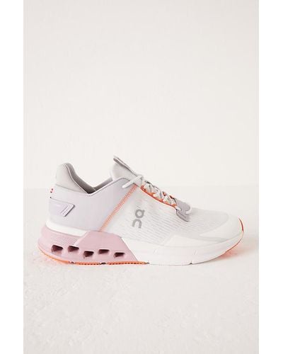 On Shoes Cloudnova Flux Trainers - Pink