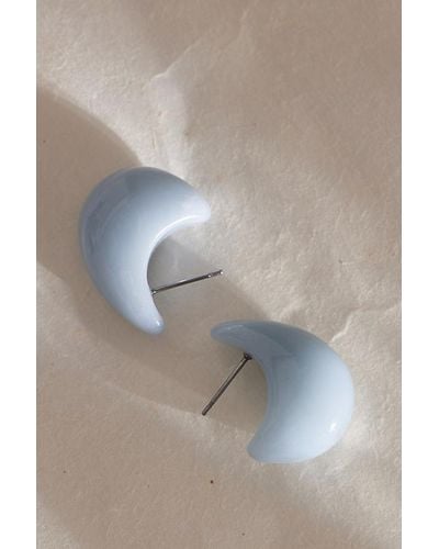 Anthropologie The Petra Resin Mini Drop Earrings - Blue
