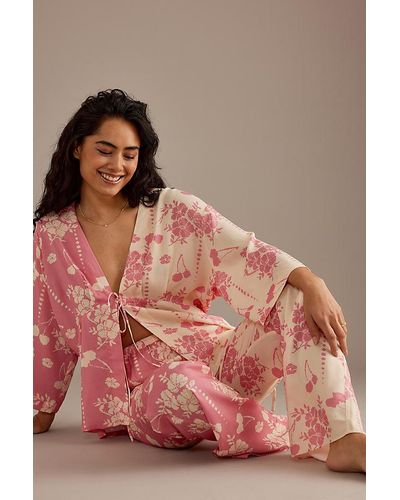 Wild Lovers Emily Pyjama Bottoms - Pink