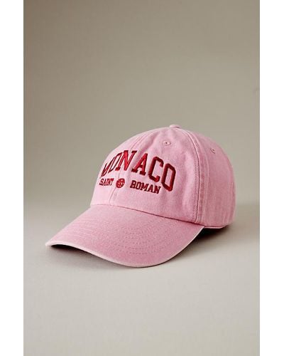 Anthropologie Monaco Baseball Cap - Pink