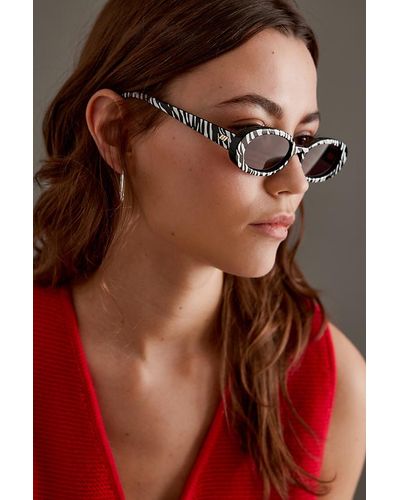 Le Specs Outta Love Sunglasses - Metallic