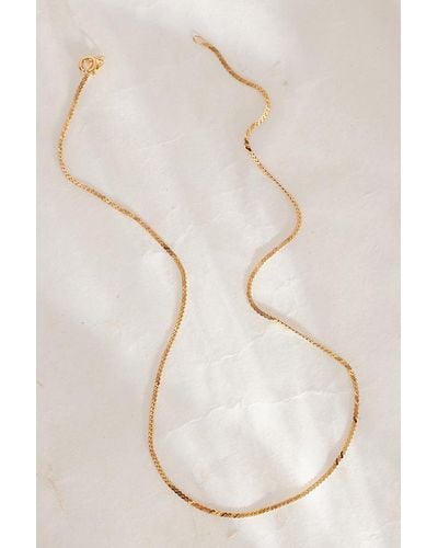 Rachel Jackson Serpentine Choker Chain Necklace - Natural