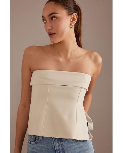 4th & Reckless Cayla Tube Top - Natural