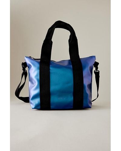 Rains Waterproof Micro Tote Bag - Blue