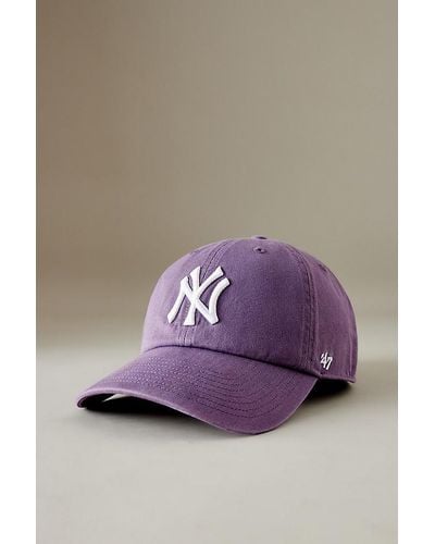 KTZ '47 Yankees Baseball Cap - Purple