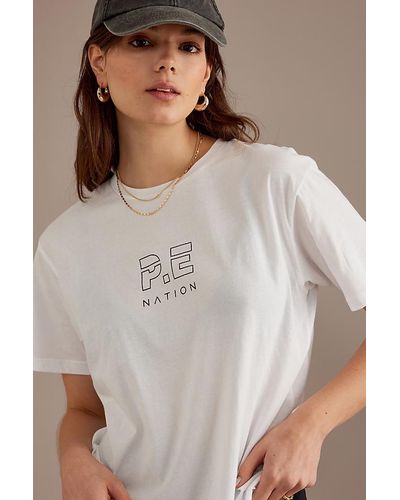 P.E Nation P. E Nation Heads Up T-shirt - White