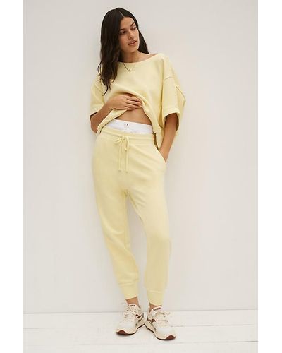 Daily Practice by Anthropologie Easy Living Joggers - Natural