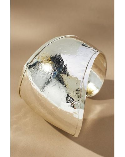 Anthropologie Gladiator Cuff Bracelet - Metallic