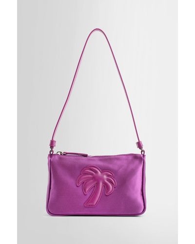 Palm Angels Shoulder Bags - Purple