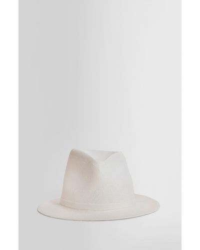Ann Demeulemeester Hats - White