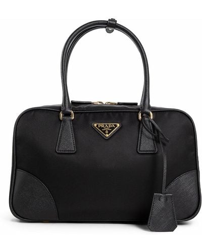 Prada Top Handle Bags - Black