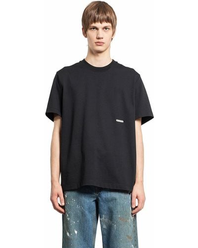 Helmut Lang T-shirts - Black