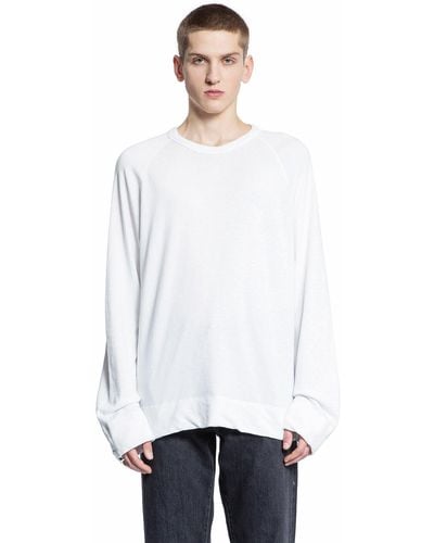 James Perse Sweatshirts - White