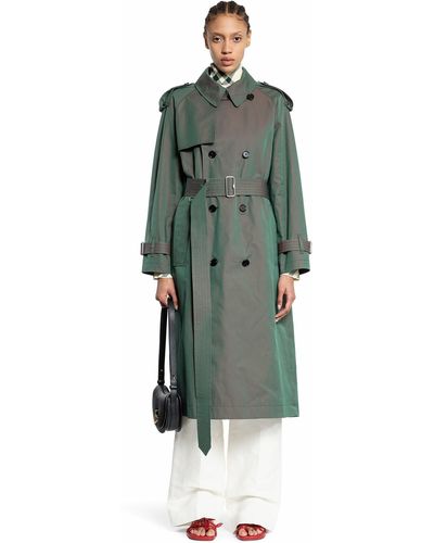 Burberry Coats - Green