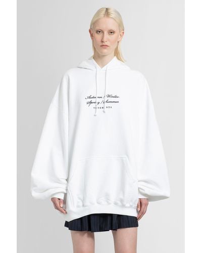 Vetements Vetets Sweatshirts - White