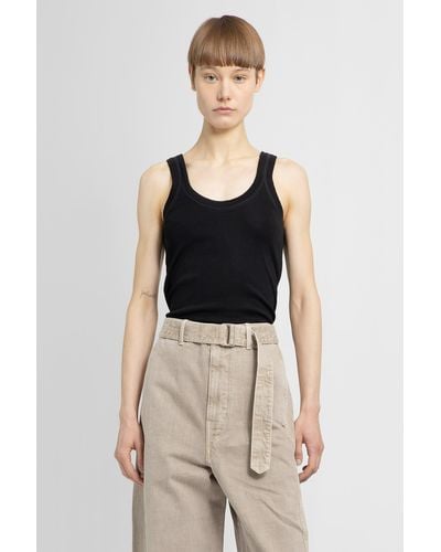 Lemaire Tank Tops - Natural