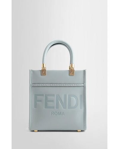 Fendi Tote Bags - Blue