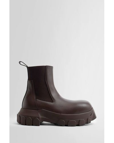 Rick Owens Boots - Brown