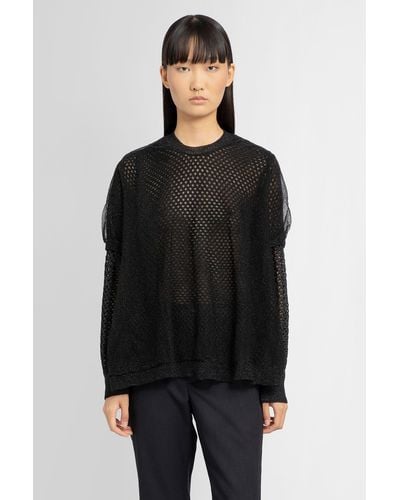 Noir Kei Ninomiya Knitwear - Black
