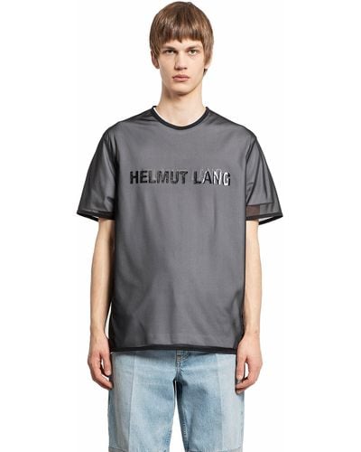 Helmut Lang T-shirts - Gray
