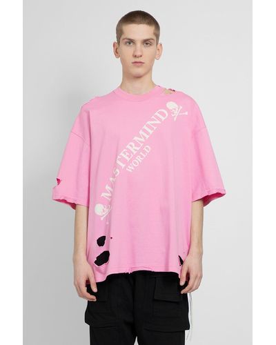 MASTERMIND WORLD T-shirts - Pink