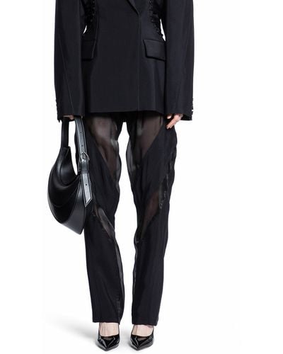 Mugler Trousers - Black