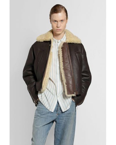 Fake bv store leather jacket