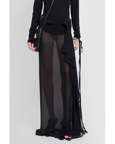 Ann Demeulemeester Skirts - Black