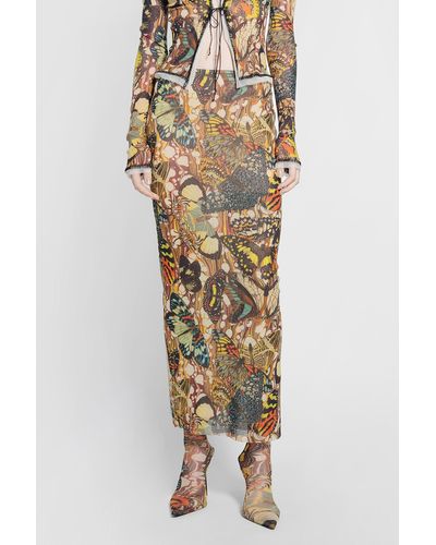 Jean Paul Gaultier Skirts - Metallic