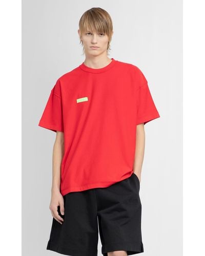 Vetements Vetets T-shirts - Red