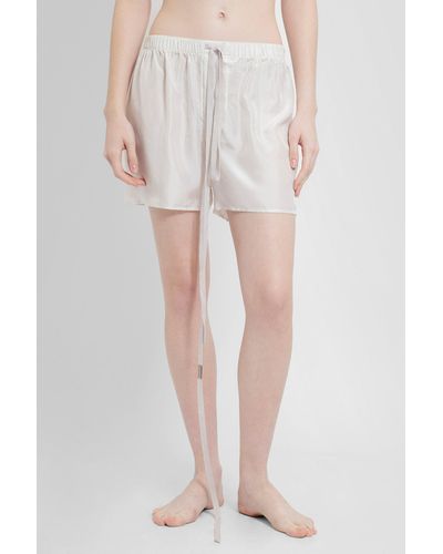 Ann Demeulemeester Shorts - White